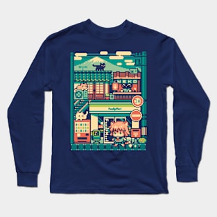 Cat Town Long Sleeve T-Shirt